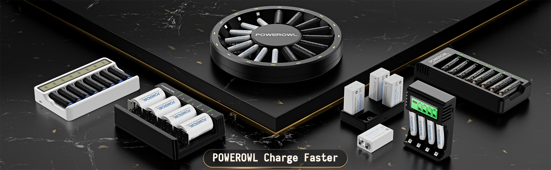 powerowl batteries charger